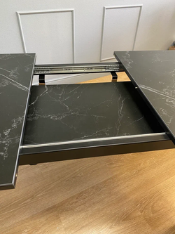 Стол KENNER AA1400 черный/керамика черная