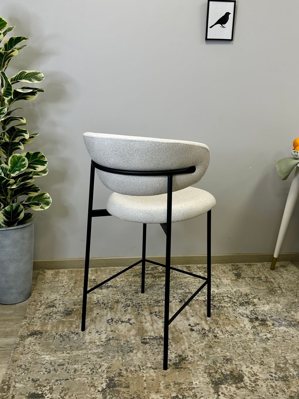 Стул KENNER 309SD ПБ черный/серый