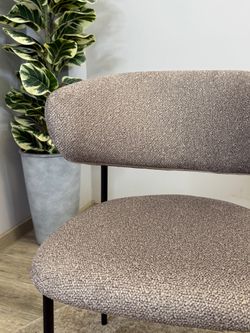 Стул KENNER 309SD черный/микробукле капучино