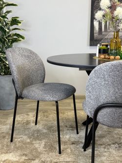 Стул KENNER 307SD черный/серый