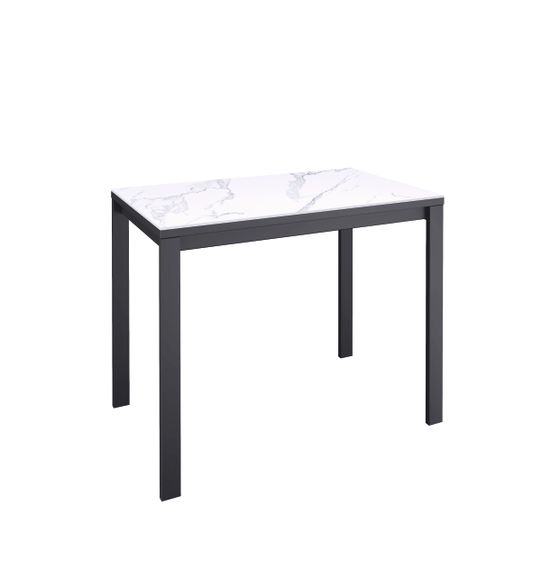 Стол KENNER LK900 черный/GLORIA WHITE