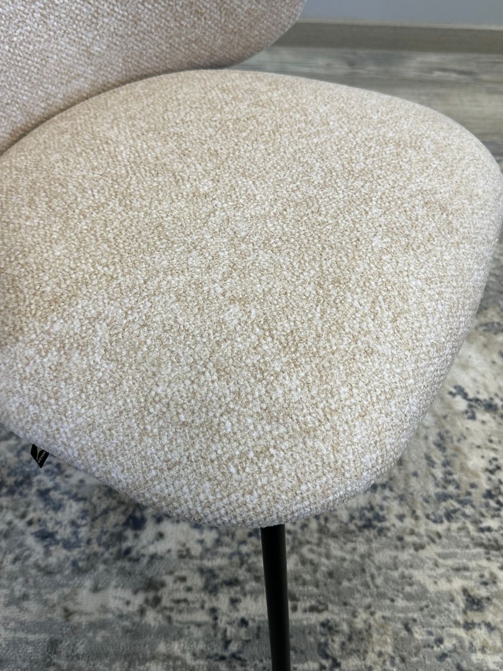 Комплект стульев 2шт KENNER 306SD черный/бежевый