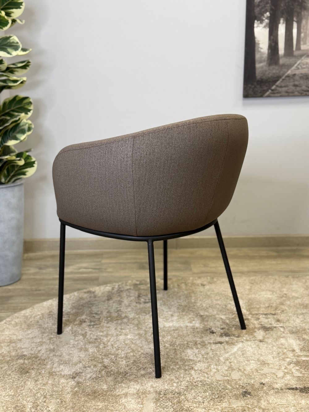 Стул KENNER 313SD черный/какао