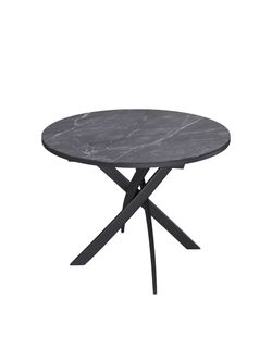 Стол KENNER R900 черный/керамика черная