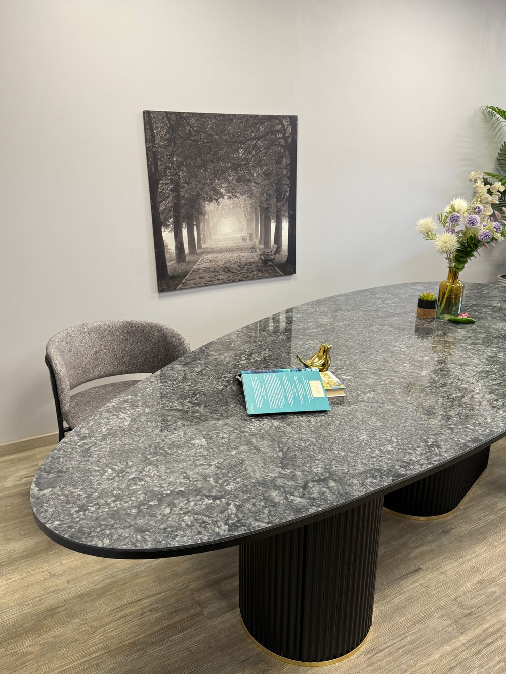 Стол Kenner LD2800, черный/керамика STARRY SKY BLACK