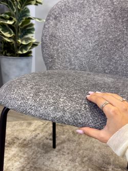 Стул KENNER 307SD черный/серый