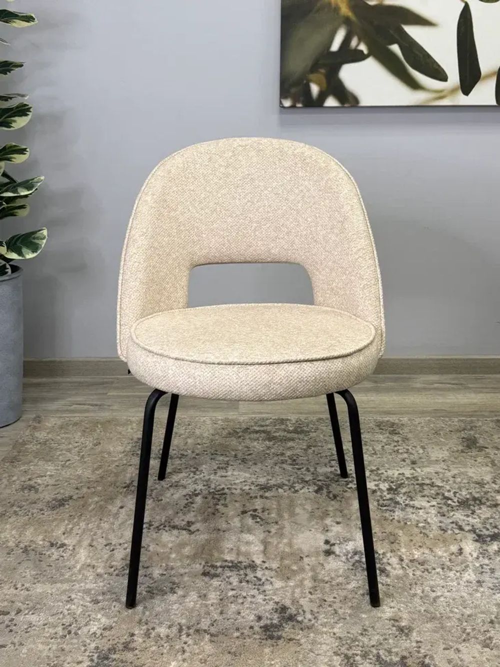 Стул KENNER 179SD черный/бежевый