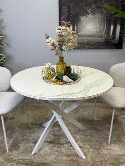 Стол Kenner R1000, белый/керамика TOP ALPINE WHITE арт.170118