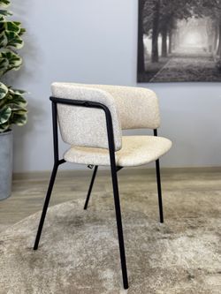 Стул KENNER 303SD черный/микробукле бежевый