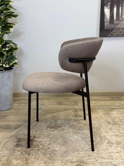 Стул KENNER 309SD черный/микробукле капучино