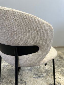 Комплект стульев 2шт KENNER 306SD черный/бежевый