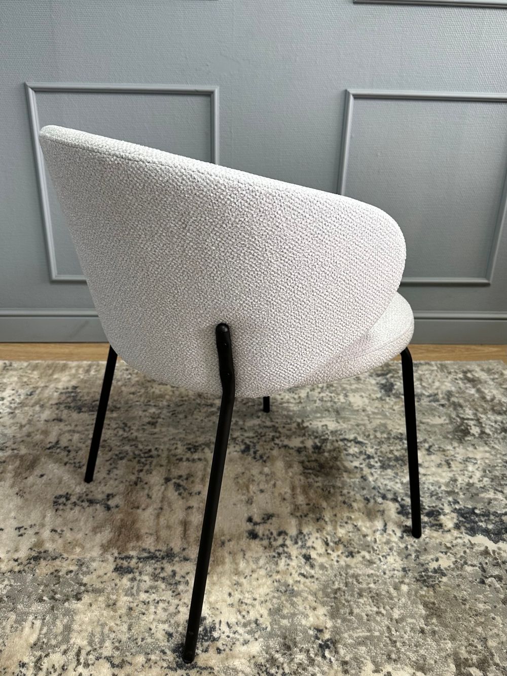 Комплект стульев 2шт KENNER 305SD черный/серебристый микробукле