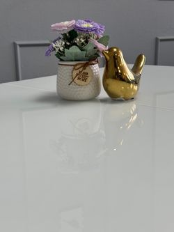 Стол KENNER 1100K белый/стекло белое глянец