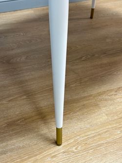 Стол KENNER K1200 белый/стекло белое сатин