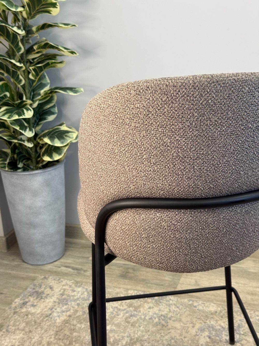 Стул Kenner 307SD барный черный/ткань O30