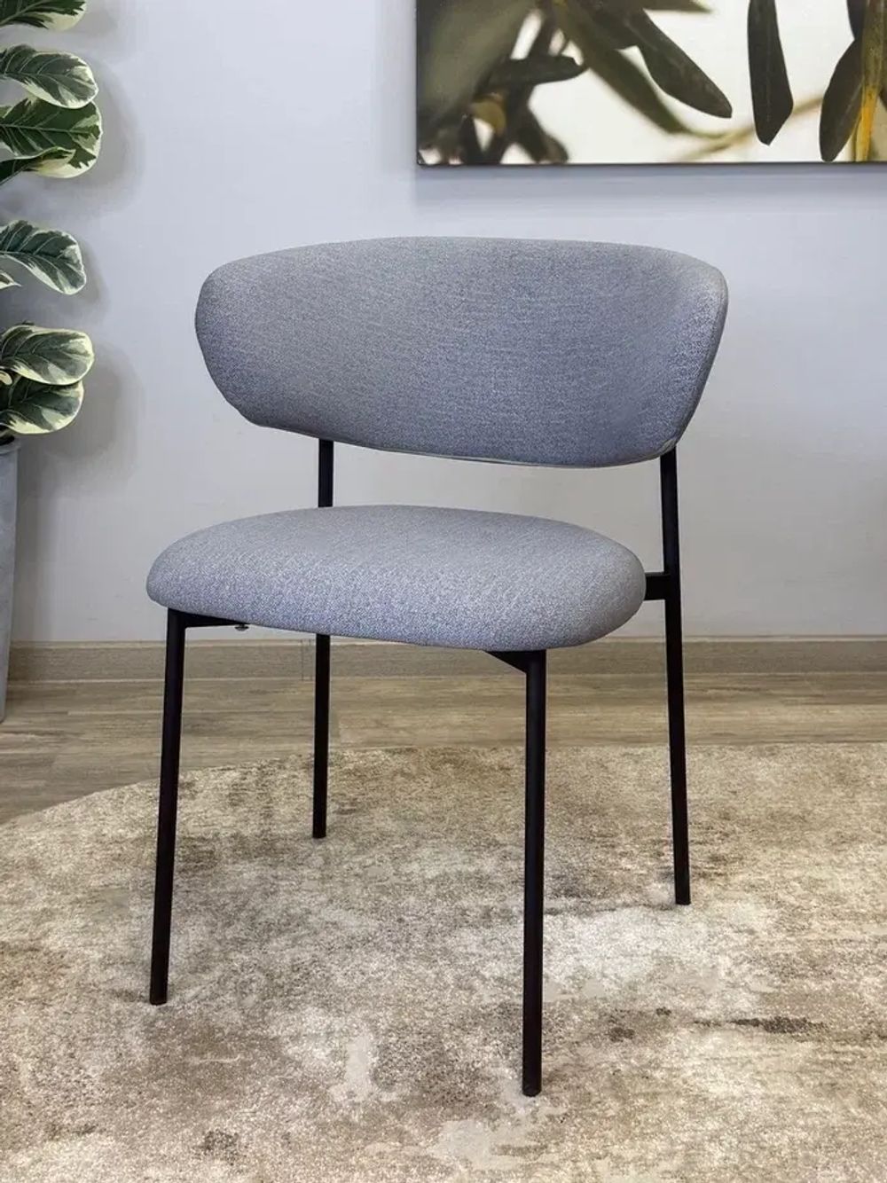 Стул KENNER 309SD черный/серый