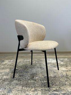 Комплект стульев 2шт KENNER 306SD черный/бежевый