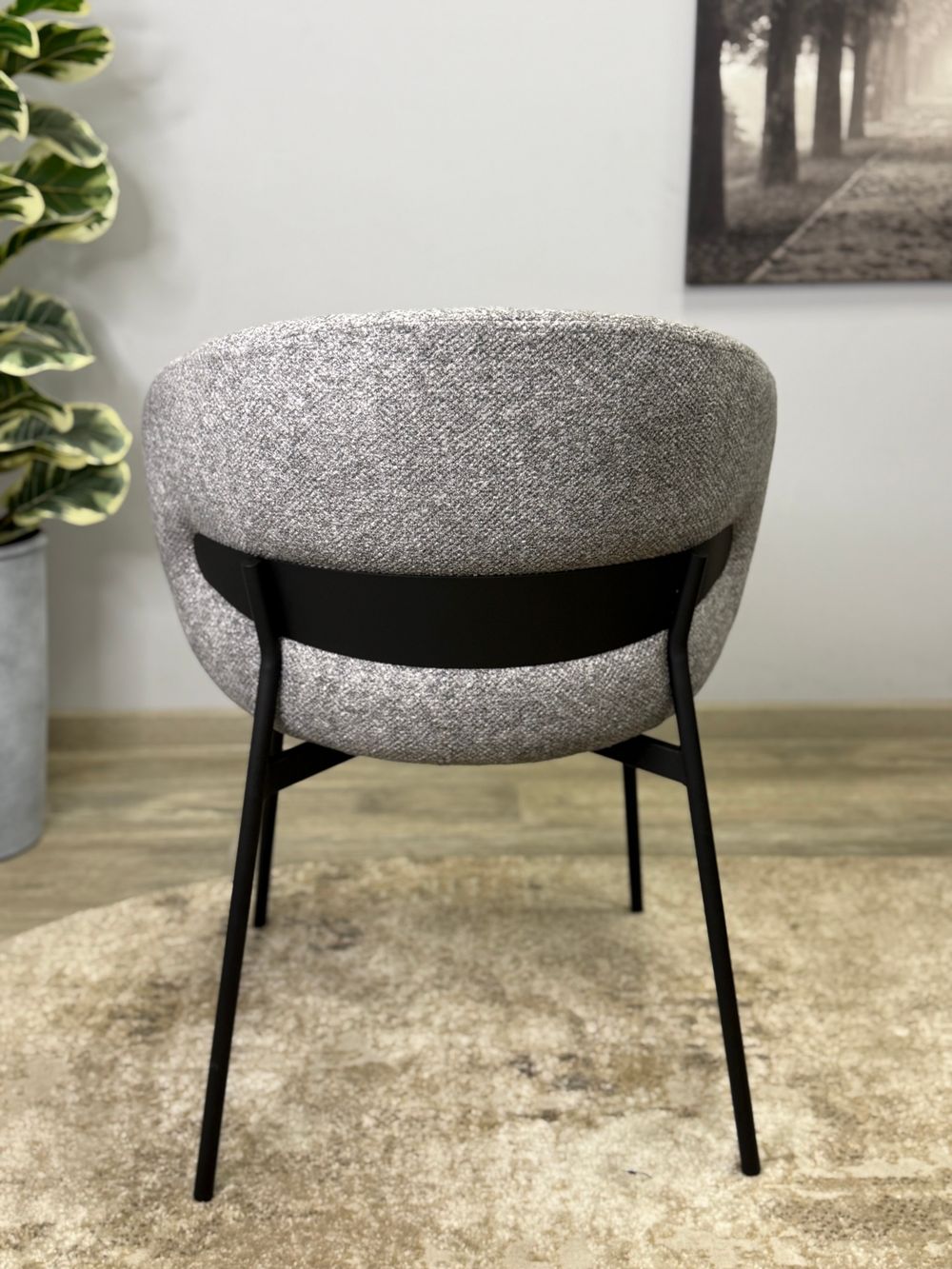 Стул KENNER 306SD черный/серый