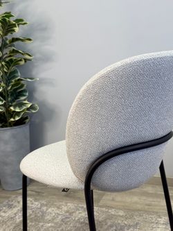 Стул KENNER 307SD черный/серебристый