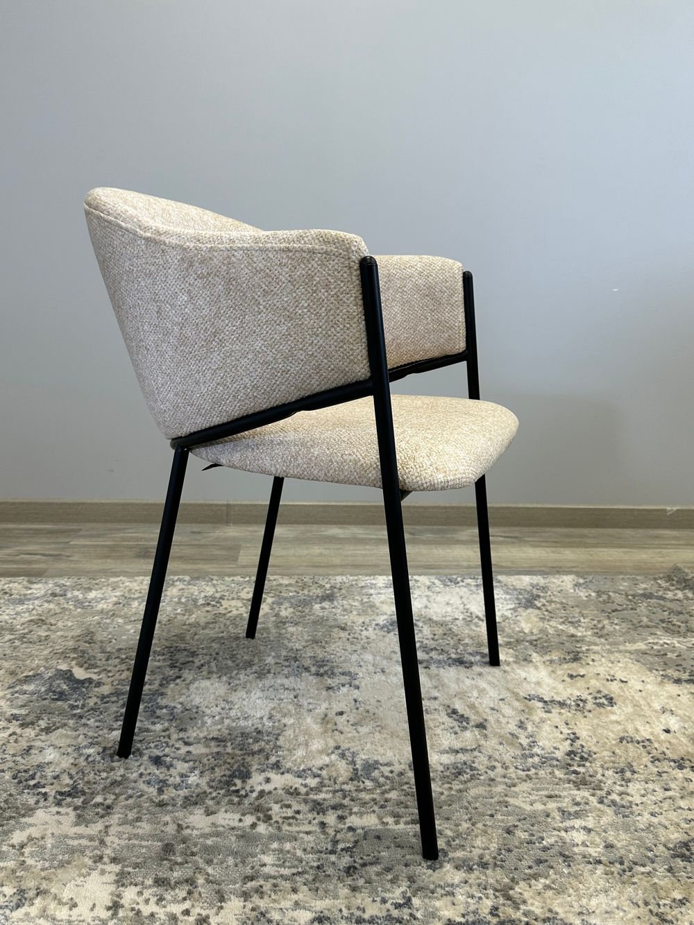 Стул KENNER 308SD черный/бежевый