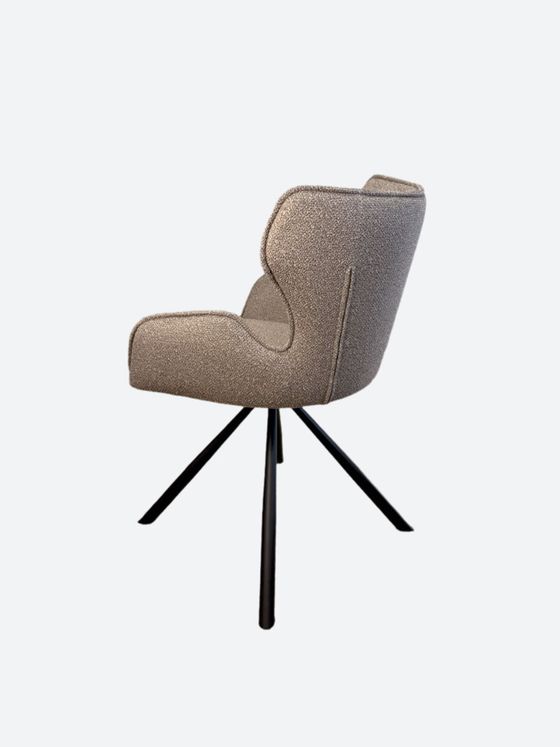 Стул KENNER 311SD черный/капучино