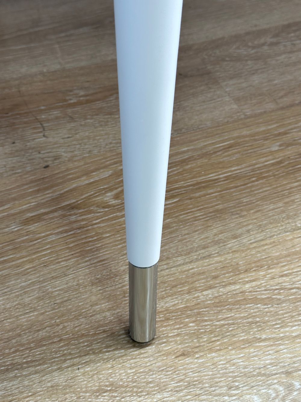 Стол KENNER K1100 белый/стекло белое