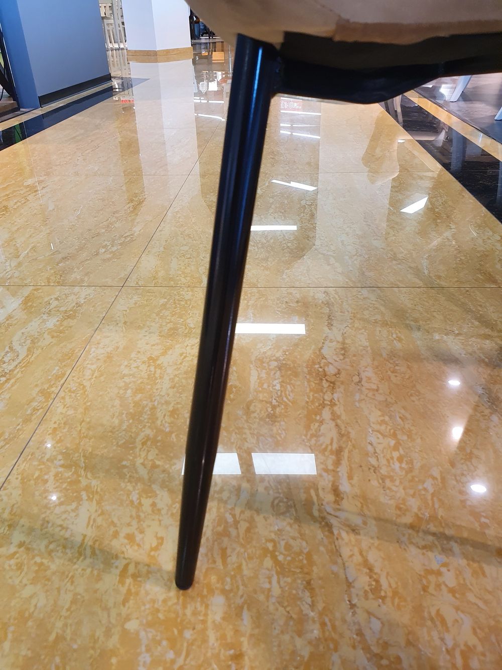 Стул Kenner 149KP черный/фиолетовый велюр