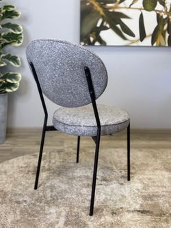 Стул KENNER 301SD черный/серый микробукле