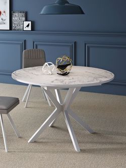 Стол KENNER B1100 венге/стекло крем сатин