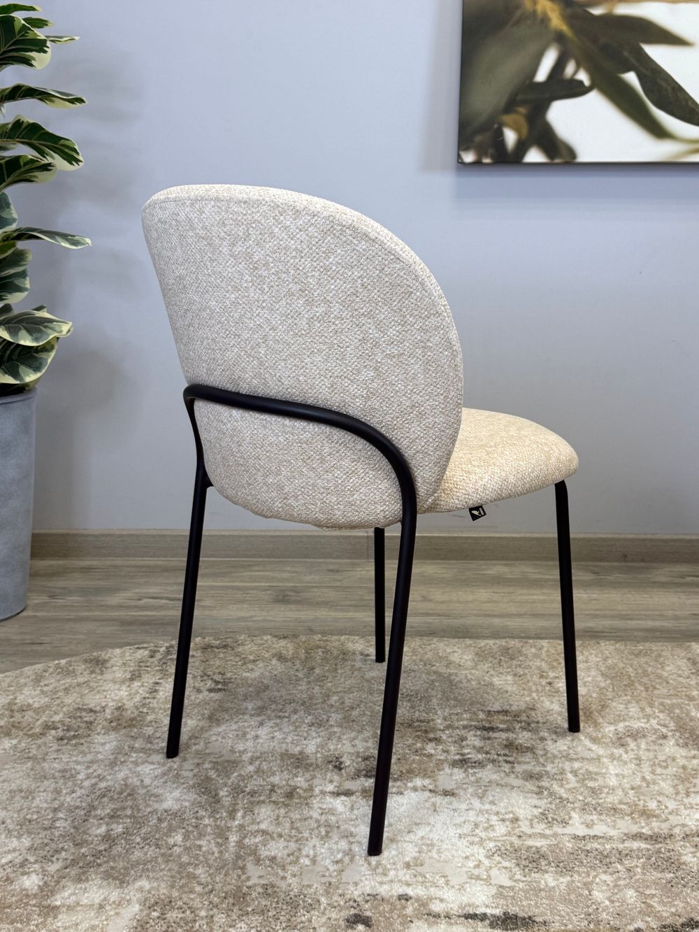 Стул KENNER 307SD черный/бежевый