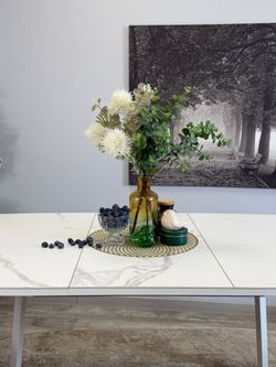 Стол Kenner AK1400, белый/керамика GLORIA WHITE арт.170190