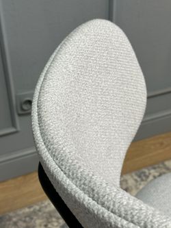 Комплект стульев 2шт KENNER 302SD черный/серебристый микробукле