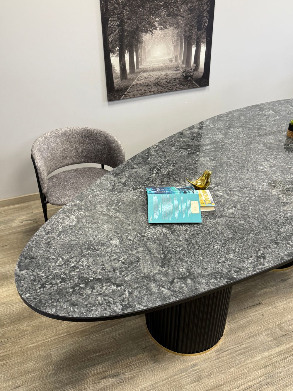 Стол Kenner LD2800, черный/керамика STARRY SKY BLACK