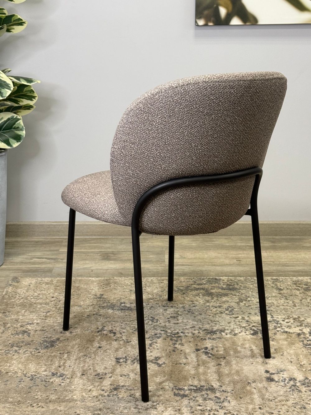 Стул KENNER 307SD черный/капучино