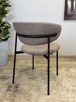 Стул KENNER 309SD черный/микробукле капучино