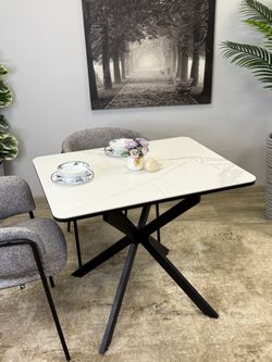 Стол Kenner BK900, белый/керамика COROLLA WHITE