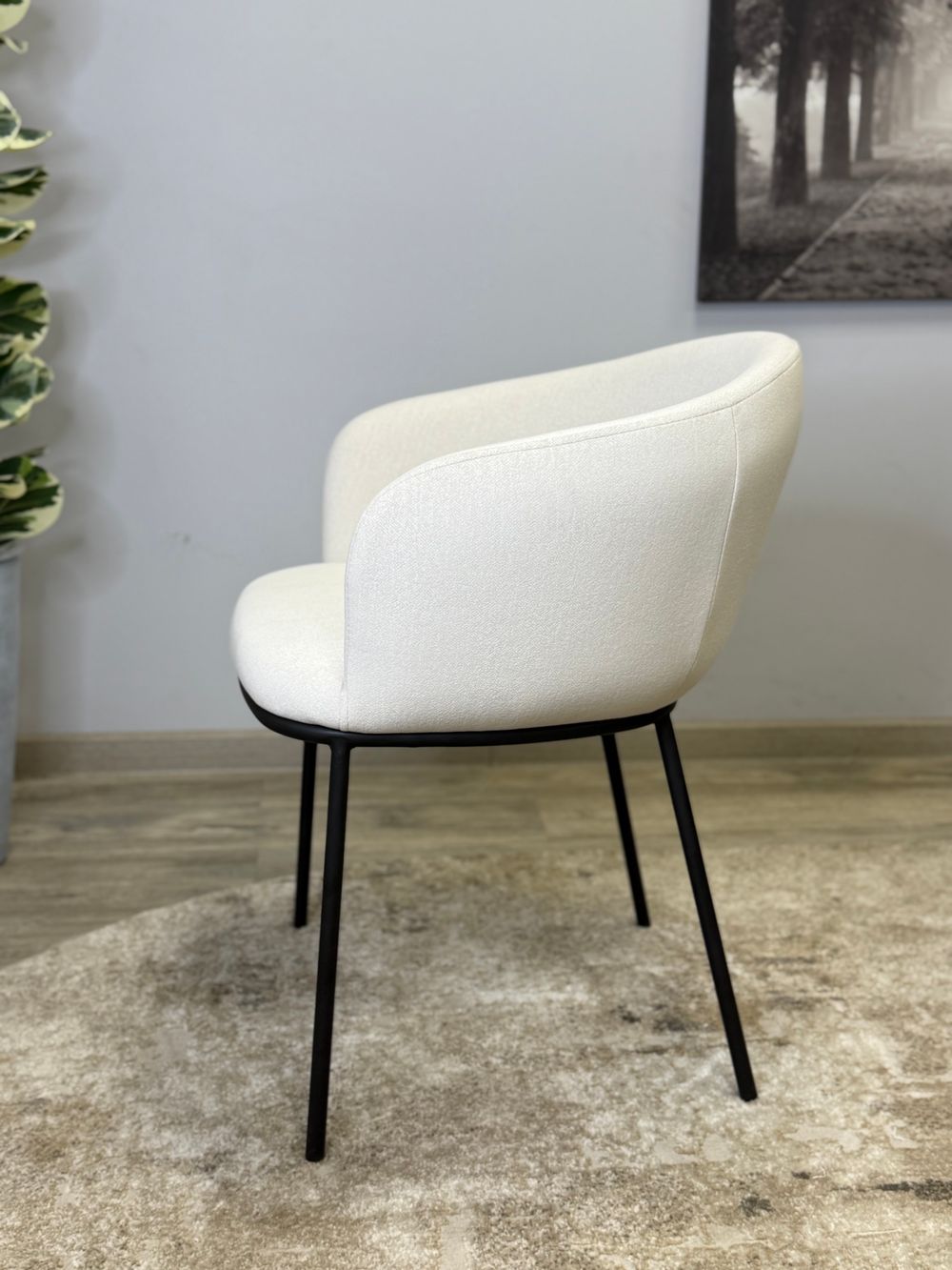 Стул KENNER 313SD черный/жемчуг