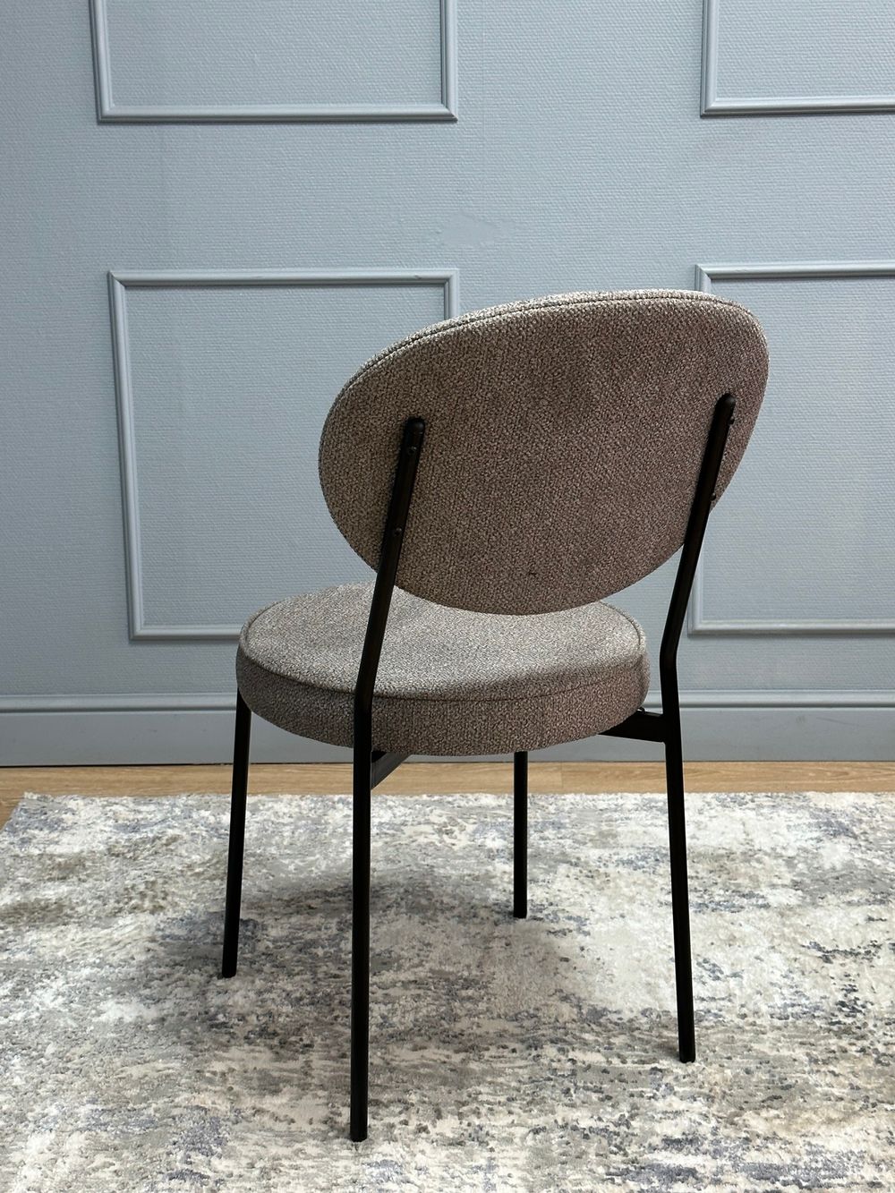 Комплект стульев 2шт KENNER 301SD черный/капучино микробукле