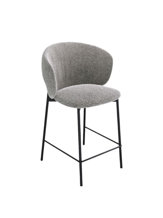 Стул KENNER 306SD ПБ черный/серый