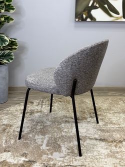 Стул KENNER 304SD черный/серый микробукле