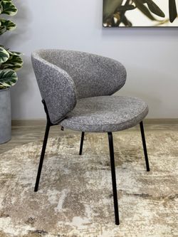 Стул KENNER 305SD черный/серый микробукле