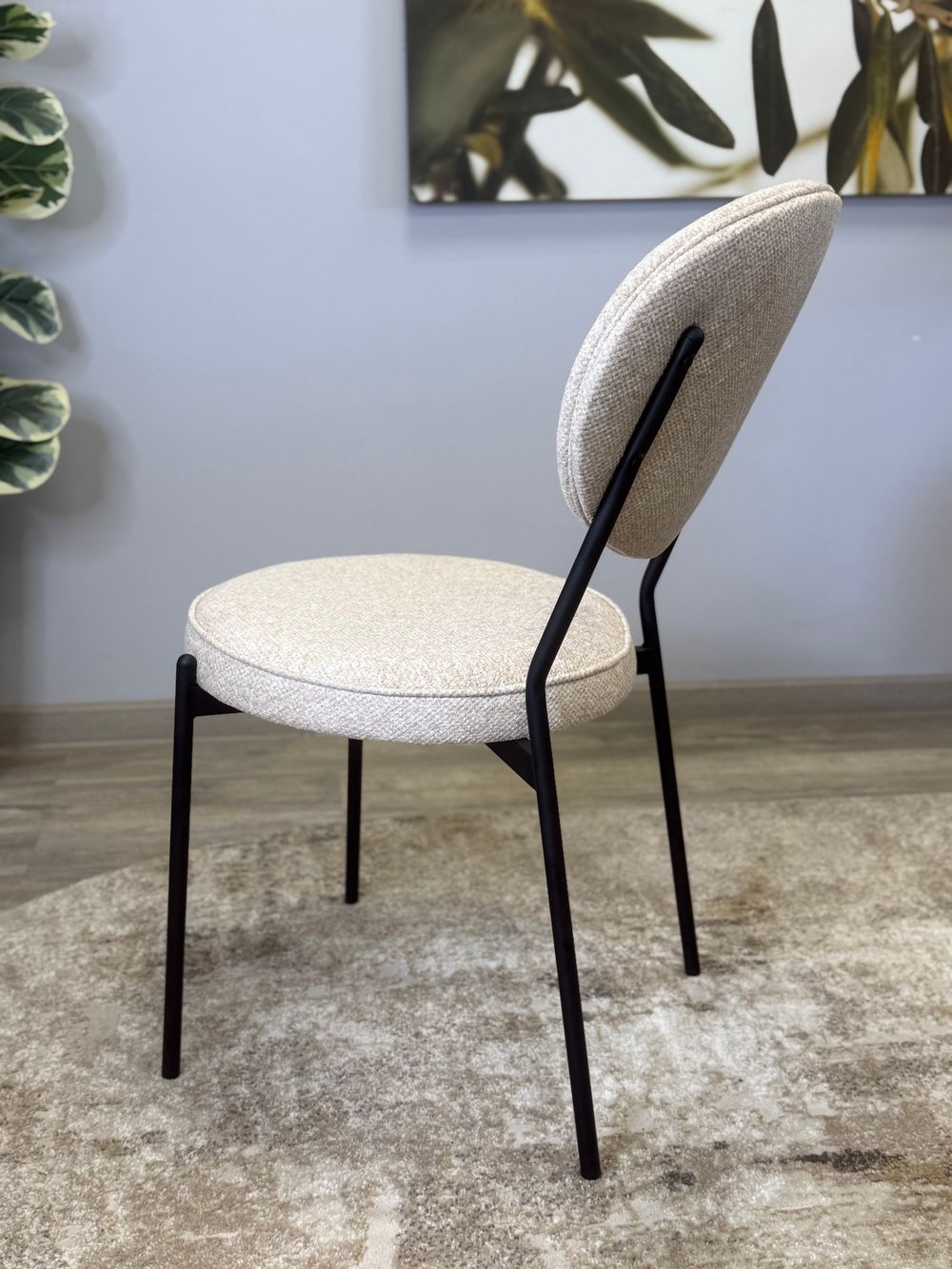 Стул KENNER 301SD черный/бежевый микробукле