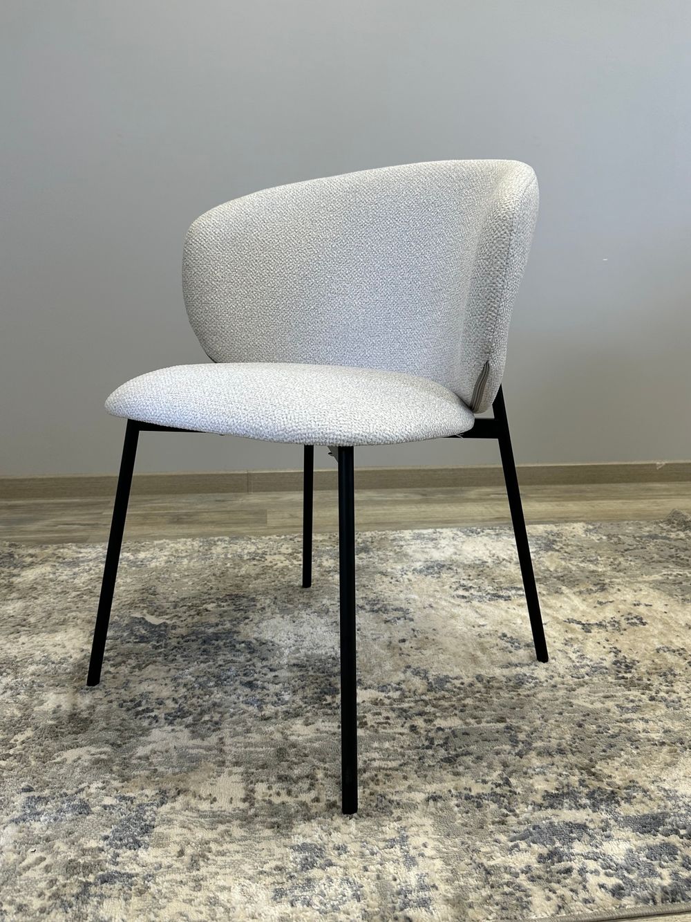 Комплект стульев 2шт KENNER 306SD черный/серебристый