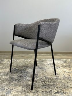 Стул KENNER 308SD черный/серый