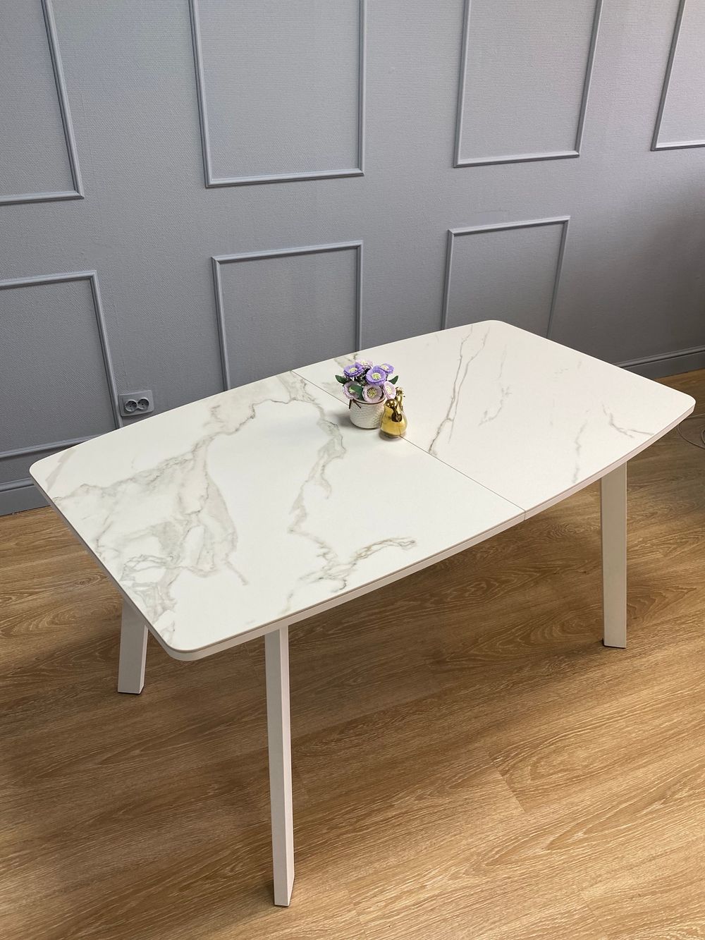 Стол KENNER AA1400 белый/керамика белая