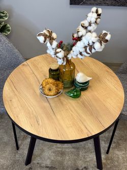 Стол KENNER ER750 черный/дуб крафт золотой