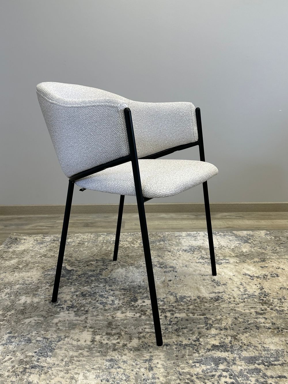 Стул KENNER 308SD черный/серебристый