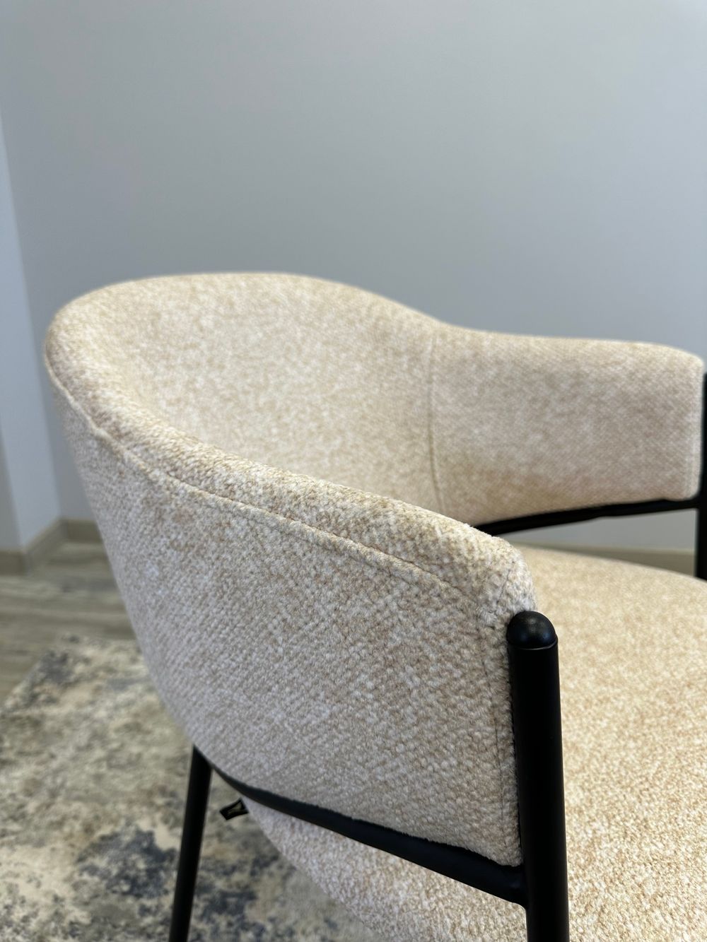 Стул KENNER 308SD черный/бежевый