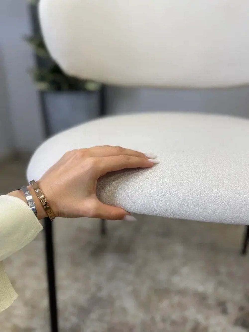 Стул KENNER 309SD черный/жемчуг