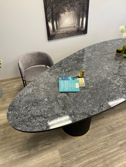 Стол Kenner LD2800, черный/керамика STARRY SKY BLACK